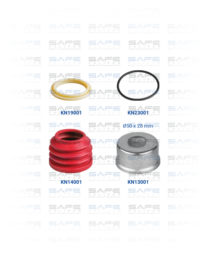 Kaliper Toz Lastik ve Tapa Takımı