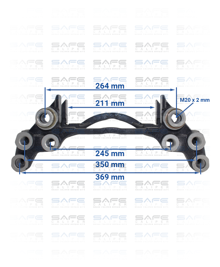 Kaliper Taşıyıcı (17,5 İnç / Volvo/FL6/C DUCO Tipi)
