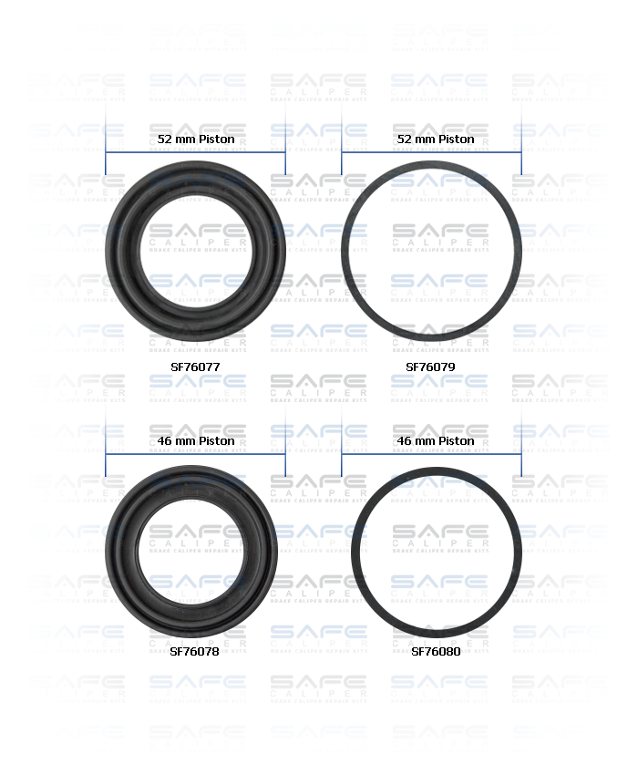 Kaliper Piston Keçe Takımı