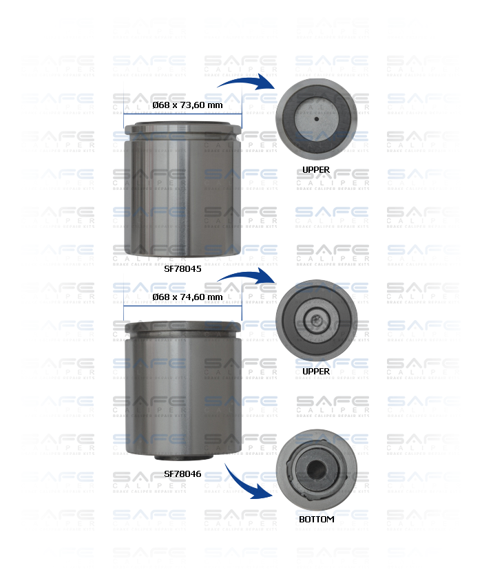 Kaliper Piston Takımı