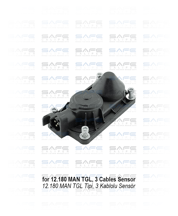 Caliper Plastic Sensor Cover Kit (3 Cables Sensor)