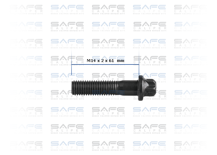 Bolt (M14 x 2 x 61 mm)