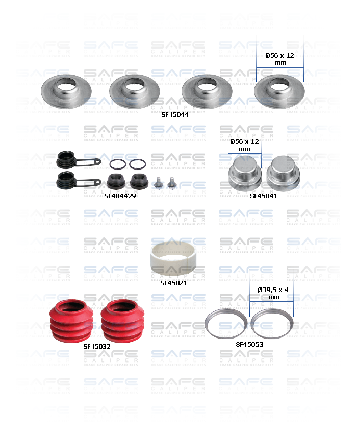 Caliper Boot & Plug Repair Kit - 40-4413