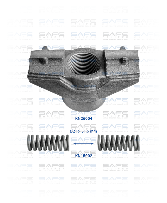 Caliper Bridge Assembly Repair Kit