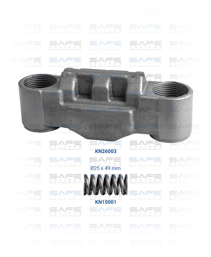 Caliper Bridge Assembly Repair Kit