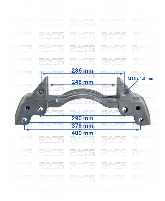 Caliper Carrier (22,5 Inch / DAF / Right-Left)