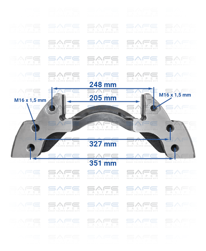 Caliper Carrier (22,5 Inch / Right-Left)