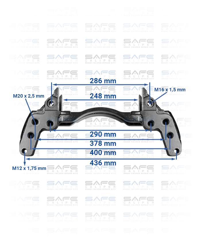 Caliper Carrier (22,5 Inch / Scania / Old Model / Right-Left)