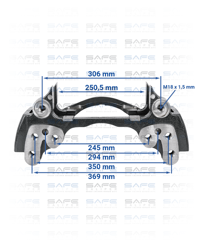 Caliper Carrier (ELSA2/RVI 420 / Right-Left)