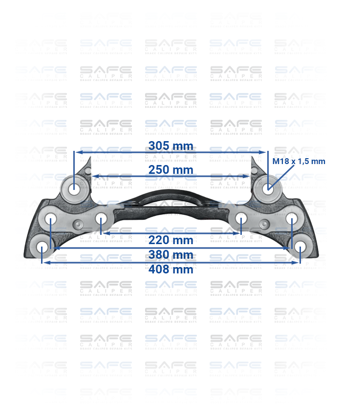 Caliper Carrier (ROR Axle)