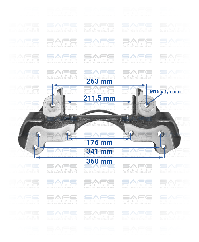 Caliper Carrier (VALX Axle / Left)