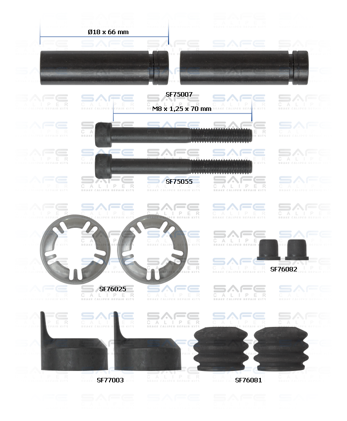 Caliper Guide Pin Repair Kit