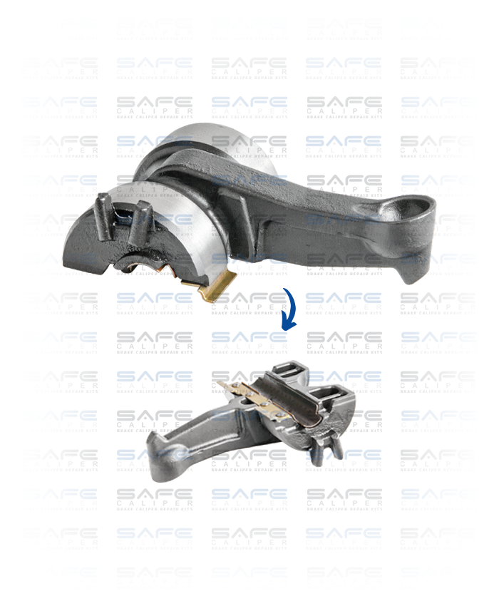 Caliper Lever Kit (Angle 12° - 123 mm)