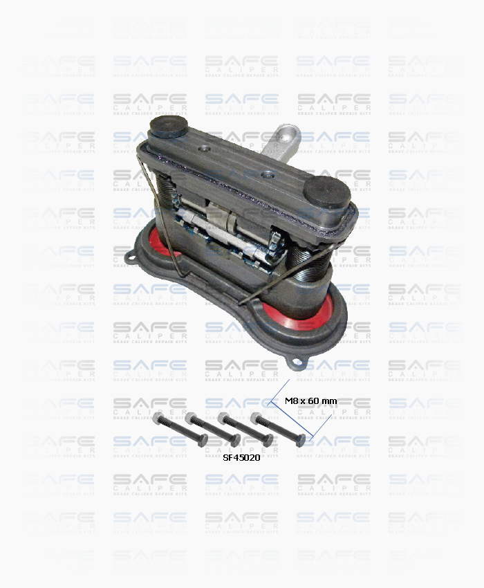 Caliper Mechanism, Piston & Cover Kit
