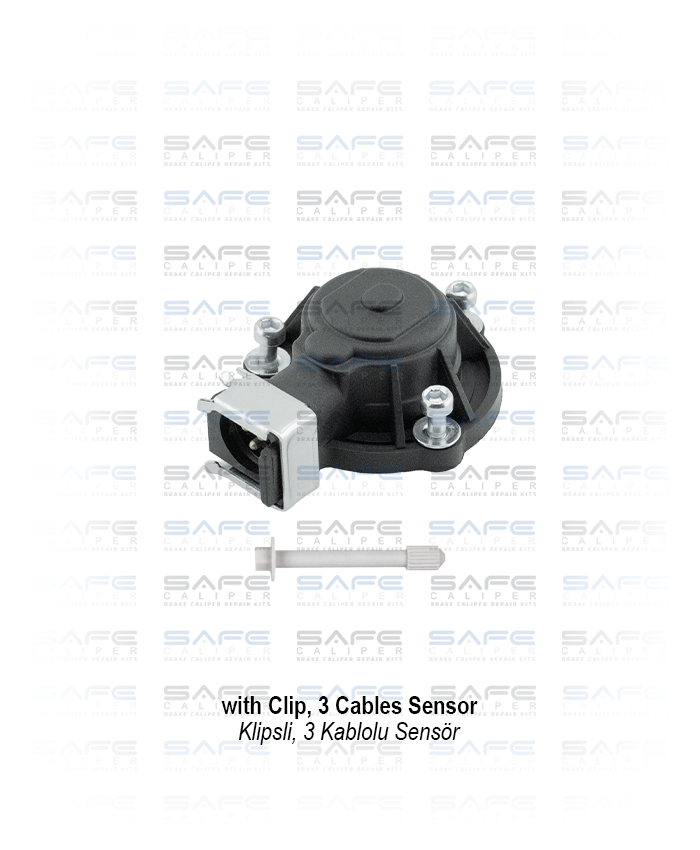 Caliper Plastic Sensor Cover Kit (3 Cables Sensor)