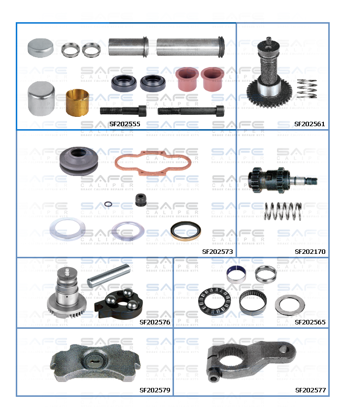 Caliper Repair Set (C LISA / Right)
