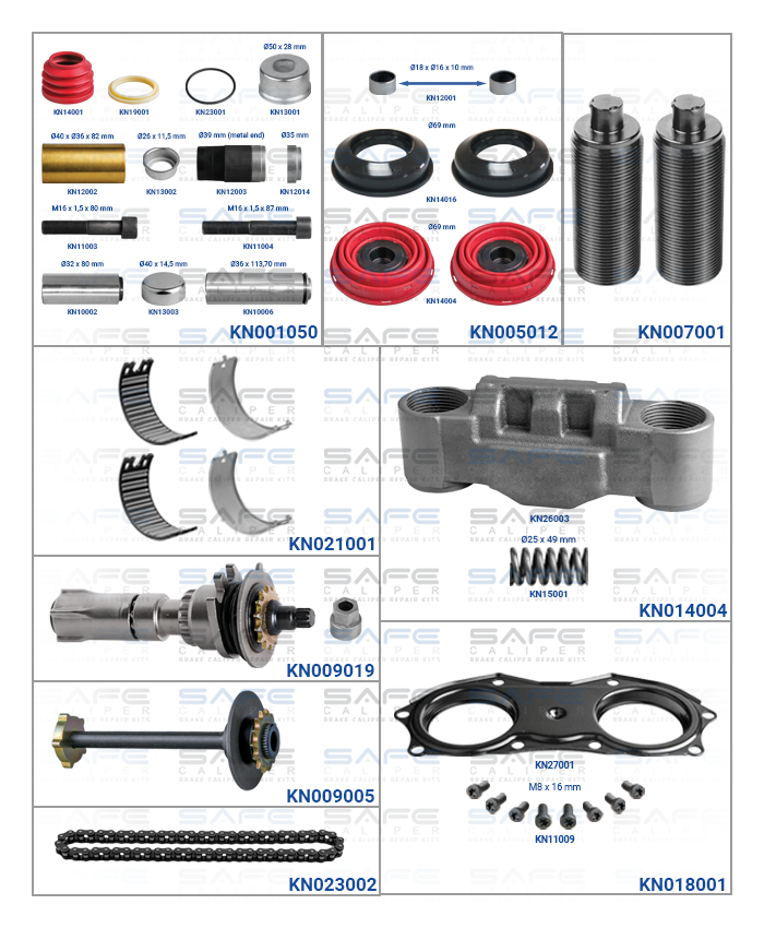 Caliper Repair Set (ST7 Type)