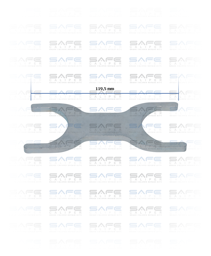Caliper Tappet Anti-Rotation Plate (119,5 mm)