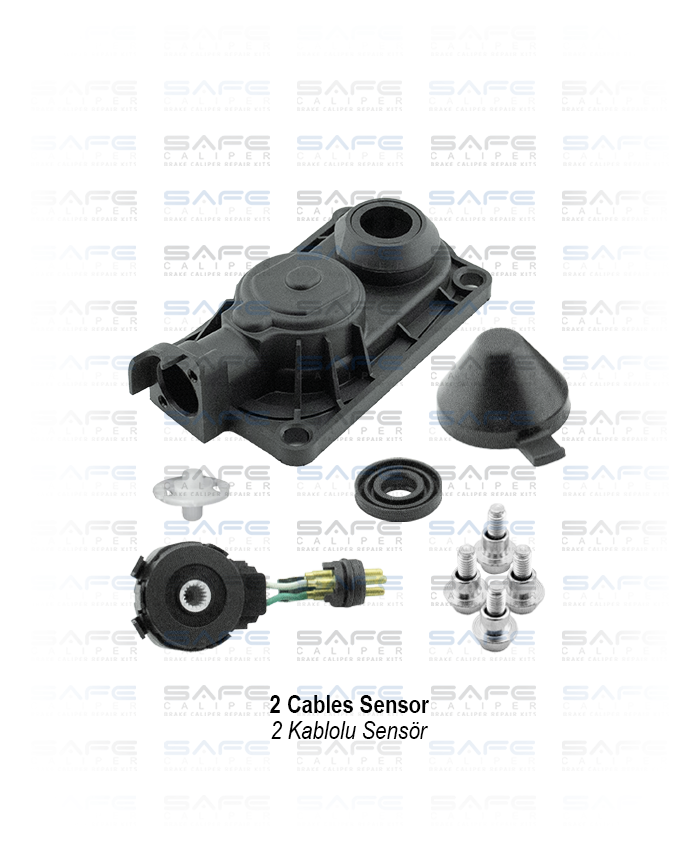 Caliper Plastic Sensor Cover Kit (2 Cables Sensor)