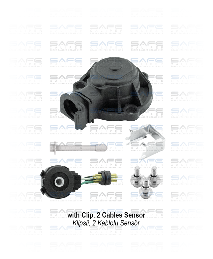Caliper Plastic Sensor Cover Kit (2 Cables Sensor)
