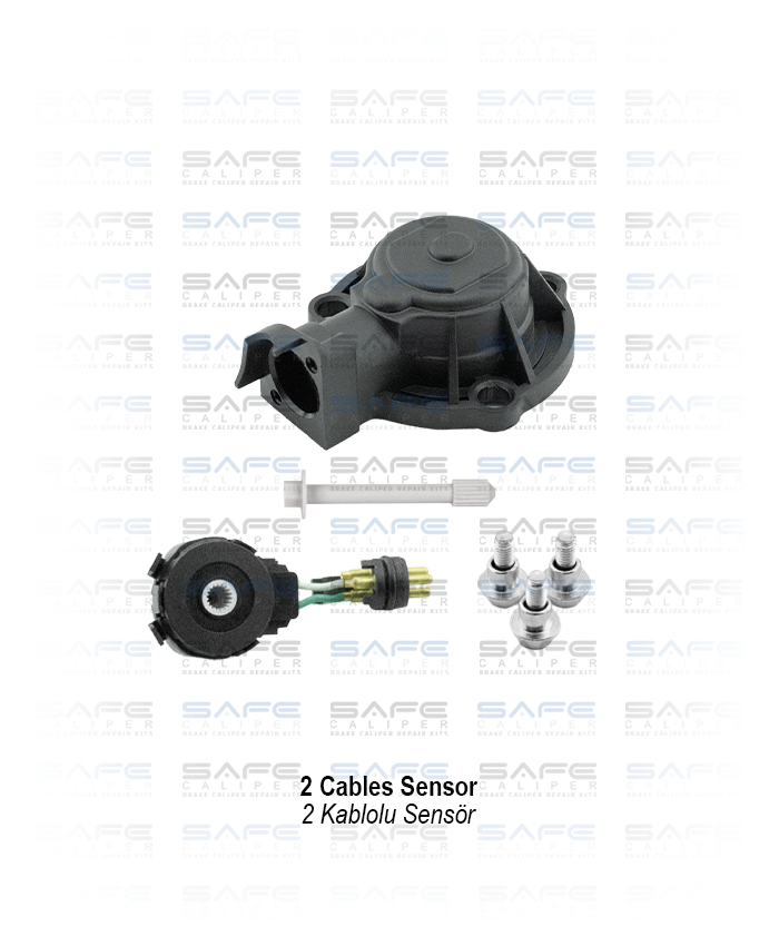 Caliper Plastic Sensor Cover Kit (2 Cables Sensor)