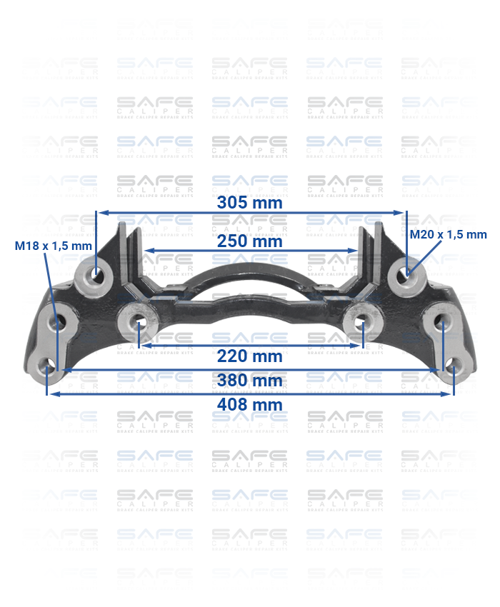 Kaliper Taşıyıcı (Man 463/464)