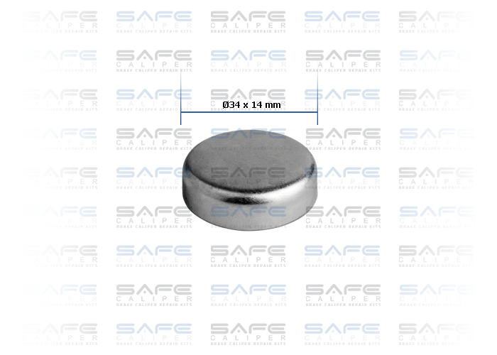 Steel Cap (Ø34 x 14 mm)